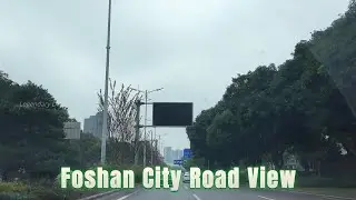 Foshan City Road View 🇨🇳 | Clean Streets & Modern China🌍 Legendary Discovery