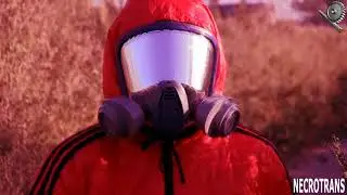 MSA Advantage 3200 mask with mirror tinting - mirror mask + winter tracksuit, gas mask