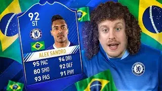 STRIKER CHELSEA ALEX SANDRO! THE MOST EXPENSIVE TOTS CHELSEA TRANSFER SQUAD EVER! FIFA 17