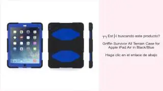 Griffin Survivor All Terrain Case for Apple iPad Air in Black/Blue