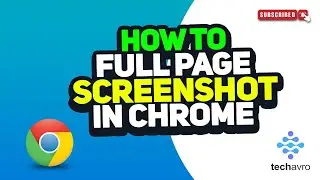 How to take full page screenshot in chrome without extensions 2025