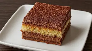 Creamy Chocolate & Coffee Tiramisu With a Melt-In-Your-Mouth Texture