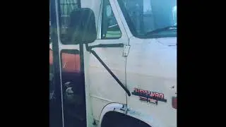 I purchased a short bus!!!/ Demolition And Cleaning/ Bus Build video #1