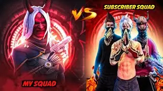 ❤️ 4v4 clash squad custom with subscribers❤️ #subhamlive #profileview  #fflivegiveaway #guildtest