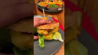 Tried this #sunset #burger at #nandos #trendingreels #viral #shortsuk #shortsfeed#newtoyou#menu