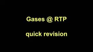 Краткий обзор &mdash; Газы в точке RTP
