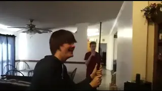 BRANDON FIGHTS A WASP!