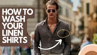 How To Wash Linen Cloths In Washing Machine At Home | Linen Shirts ,Pants Old Money Aesthetic ￼
