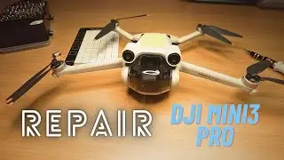 Repair: broken front arm pivot on DJI mavic mini 3