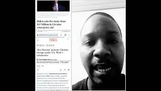 Ukraine & Joe Biden $37B Gift But No Reparations 4 Black Community!!!
