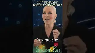 10th february birthday horoscope ♒️Born On February 10 - Happy Birthday | SunSigns.Org | #shorts