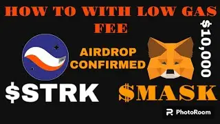 HOW TO COVER METAMASK AIRDROP AND STARKNET IN ONE TRANSACTION USING LOW GAS FEE.