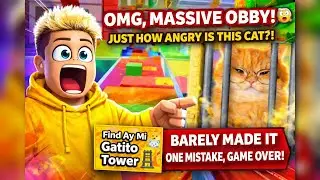 ESCAPE SCARY MI GATITO! | Dipsy Plays Roblox Ai Mi Gatito Tower #roblox  #youtubeshorts #shortvideo