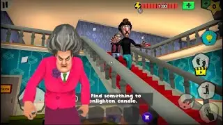 Scary robber home clash, scary teacher 3D, scary teacher Stone Age,, Nick and tani,