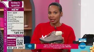 Bzees Garner Machine Washable Shearling Ankle Bootie