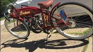 Bored track racer gas bike￼