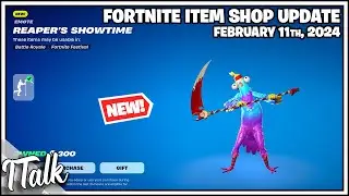 *NEW* REAPER'S SHOWTIME EMOTE! Fortnite Item Shop [February 11th, 2024] (Fortnite Chapter 5)