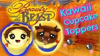 HAZ UNOS CUPCAKES DE BELLA Y LA BESTIA MUY LINDOS!!! (COLLAB CON CAKE BASH STUDIOS)