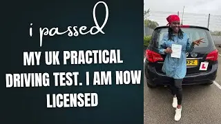 How I passed my Uk driving test 