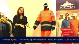 Portwest Hi Vis Two Tone Traffic Jacket S467 reflectie werkjas regenjas