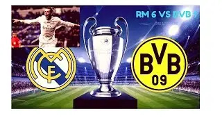 Fifa 17 Online season Real Madrid VS Borussia Dortmund.(RM 6 - BVB 1) PC GAMEPLAY..HD1080P