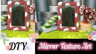DIY Mirror Using Normal Paper Art (Tissue paper ❌ Normal Paper 👍)