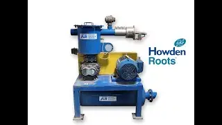 Used 15HP Howden Roots 47 URAI Rotary Lobe PD Vacuum Blower Package | JM Industrial