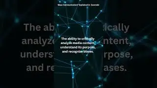 media literacy #masscommunication #mediaandcommunication #communication #education