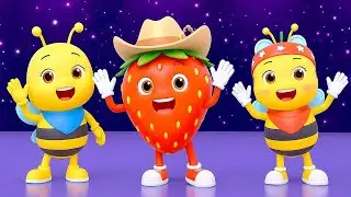 Abejita Chiquitita y Fresa 🐝🍓 | Frutas Bailando Cumbia 🎶 | Canciones Infantiles