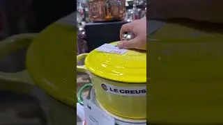 #lecrusetcookingware# #kitchenstore# #expensivecookingpots#  #oneofmyfavourite#