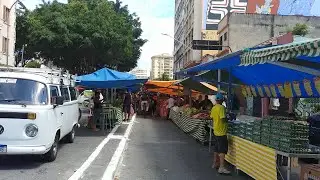 S&atilde;o Paulo Brazil Walk - Feira do Largo Santa Cec&iacute;lia 18/12/2022