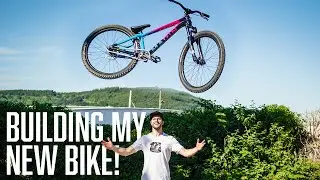 Unboxing my new MARIN ALCATRAZ  Dirt Jump Bike - Build and First Ride!