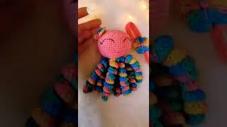 Polvinho Amigurumi Helena🐙💕#polvocroche #polvinho#polvo #amigurumi #croche #amigurumis #polvodoamor