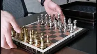 metal chess set