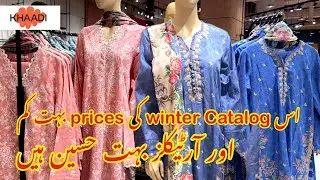 Khaadi New winter Collection || winter Sale || New Festive  #formalwear #khaadinewarrival