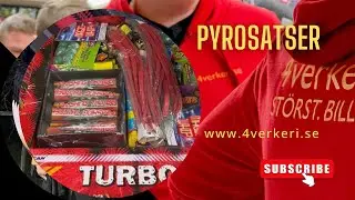 PYROSATSER * 2024 års fyrverkeri