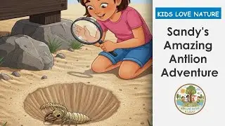 Sandy's Amazing Antlion Adventure - A Learning Story About the Life Cycle of an Antlion for Kids