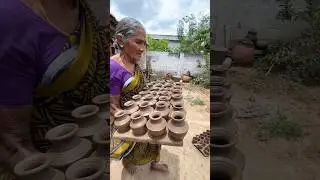 Clay pot Making #shorts #skill