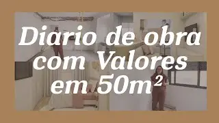 💰 Meio da obra em AP de 50m² | Preço de demolição, elétrica e mais!