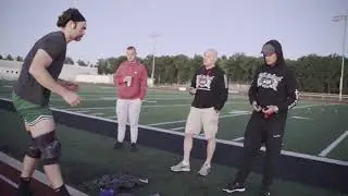 Guinness World Record 1 Mile Lunge Walk failed attempt - Jake Holland