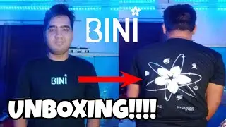 Grand BINIverse Official T-shirt - XRFDV BINI VINTAGE CLOTHING : UNBOXING (#34) | Joseph Da&ntilde;as