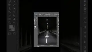 Adobe photoshop 2025 tips Create realistic text on the road surface #shorts #photoshop