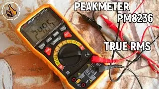 PEAKMETER PM8236 True RMS - Мультиметр цена-качество