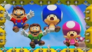 Mario Maker 2 Challenges, then Mario in Minecraft!