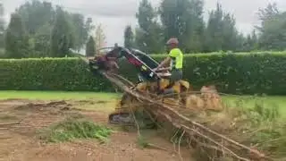Vermeer CTX100 with 6130 John Deere and schliesing 550ZX, tree work, tree surgery