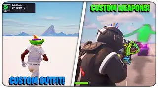 HOW TO GET CUSTOM WEAPONS In FORTNITE CREATIVE 2.0!