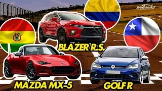 10 carros legais que os países da América Latina têm e o Brasil não! - AceleLista #82 | Acelerados