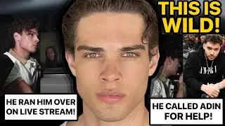 Famous Streamer Runs Over a Guy On Live Stream