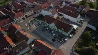 Projekte der Gemeinde Rohrendorf von oben betrachtet