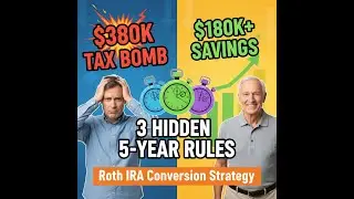 Roth Conversion Timing Mistake  Roth IRA 5-Year Rule Explained | $380K Tax Trap